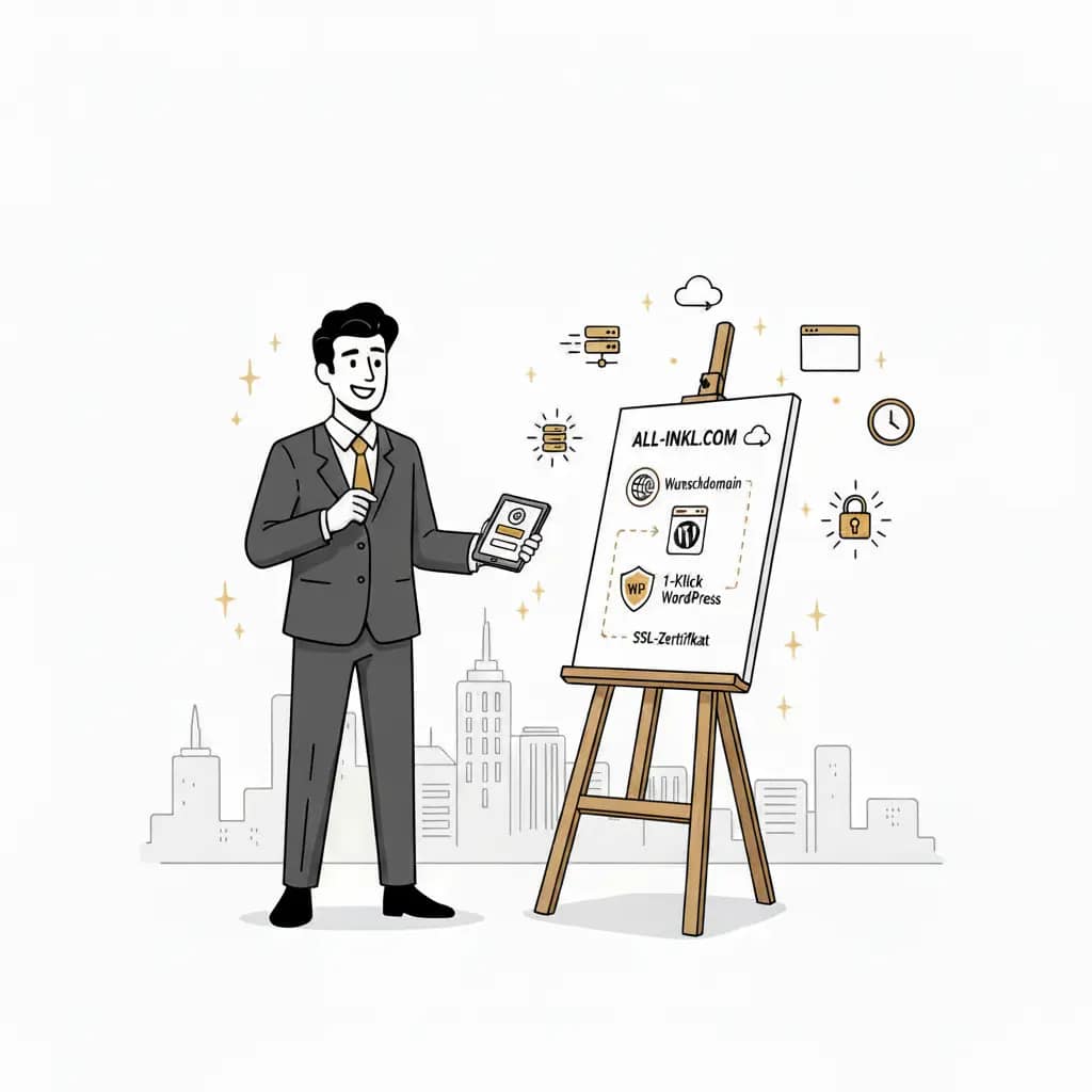 all-inkl.com einrichten